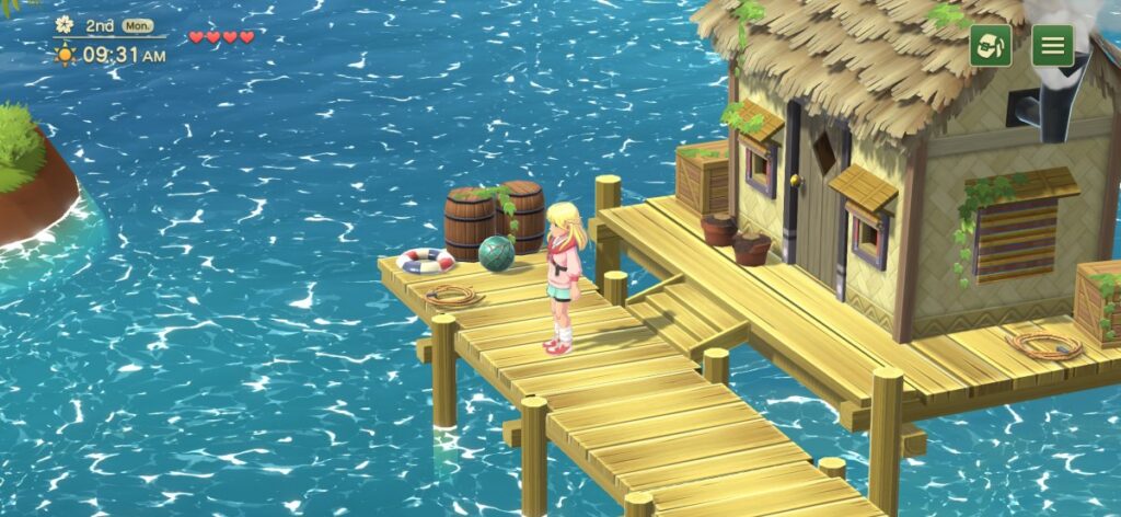 ตัวอย่าง เกม Harvest Moon: Home Sweet Home